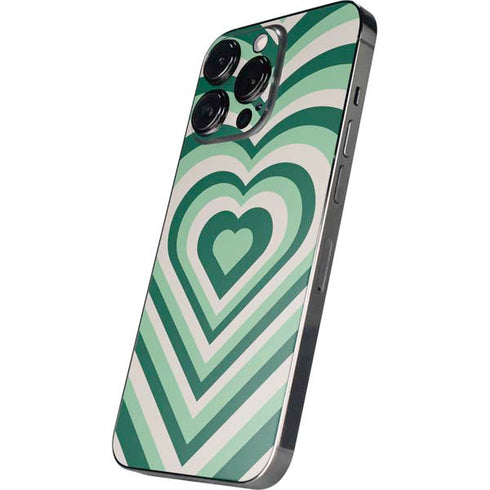 Lucky Heart Pattern iPhone 16 Pro Skin